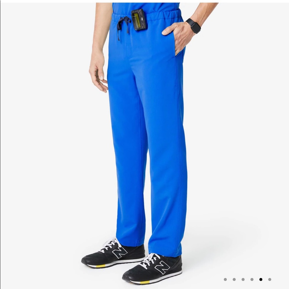 Figs Pisco Scrub Pants Royal Blue